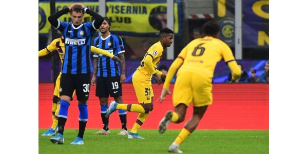 El Inter de Milán aún no puede llegar al nocaut de la Liga de Campeones